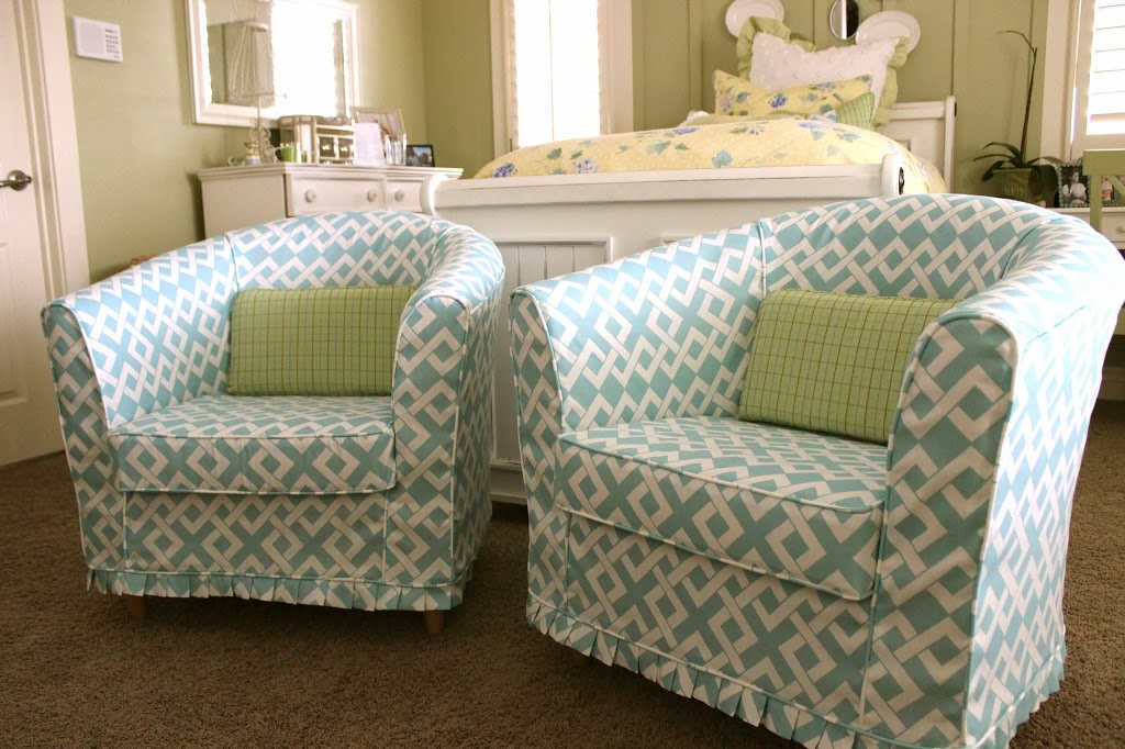 Rv barrel online chair slipcover